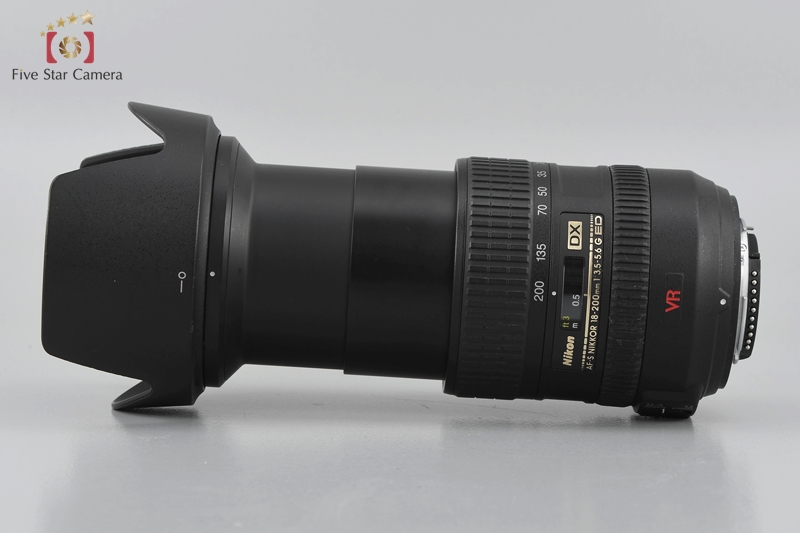 中古】Nikon ニコン AF-S DX NIKKOR 18-200mm f/3.5-5.6 G ED VR |  中古カメラ・フィルムカメラを中心に取り揃えるファイブスターカメラ