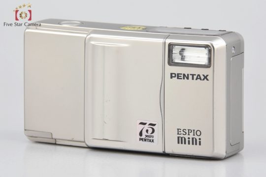 【中古】PENTAX ペンタックス ESPIO mini 75周年記念モデル コンパクトフィルムカメラ |  中古カメラ・フィルムカメラを中心に取り揃えるファイブスターカメラ