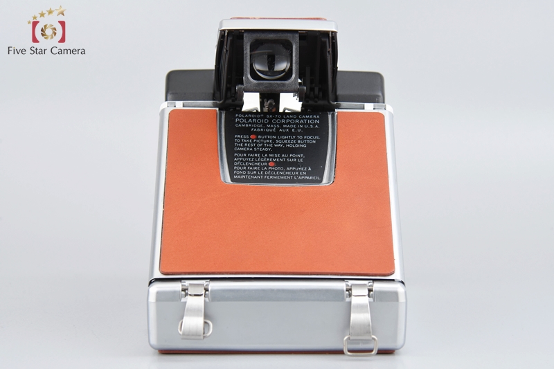 【中古】Polaroid ポラロイド SX-70 ブラウン インスタントフィルムカメラ |  中古カメラ・フィルムカメラを中心に取り揃えるファイブスターカメラ