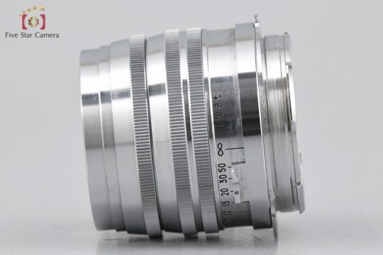 【中古】東京光学 TOPCON トプコン TOPCOR 50mm f/1.5 L39 ライカスクリューマウント 2023.3月 オーバーホール済み  希少品 | 中古カメラ・フィルムカメラを中心に取り揃えるファイブスターカメラ