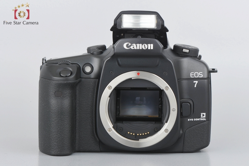 中古】Canon キヤノン EOS 7 フィルム一眼レフカメラ 元箱付き | 中古カメラ・フィルムカメラを中心に取り揃えるファイブスターカメラ