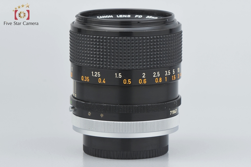 中古】Canon キヤノン FD 35mm f/2 S.S.C. 前期 | 中古カメラ・フィルムカメラを中心に取り揃えるファイブスターカメラ