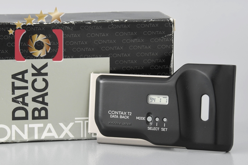 【中古】CONTAX コンタックス T2用 データバック 元箱付き | 中古カメラ・フィルムカメラを中心に取り揃えるファイブスターカメラ