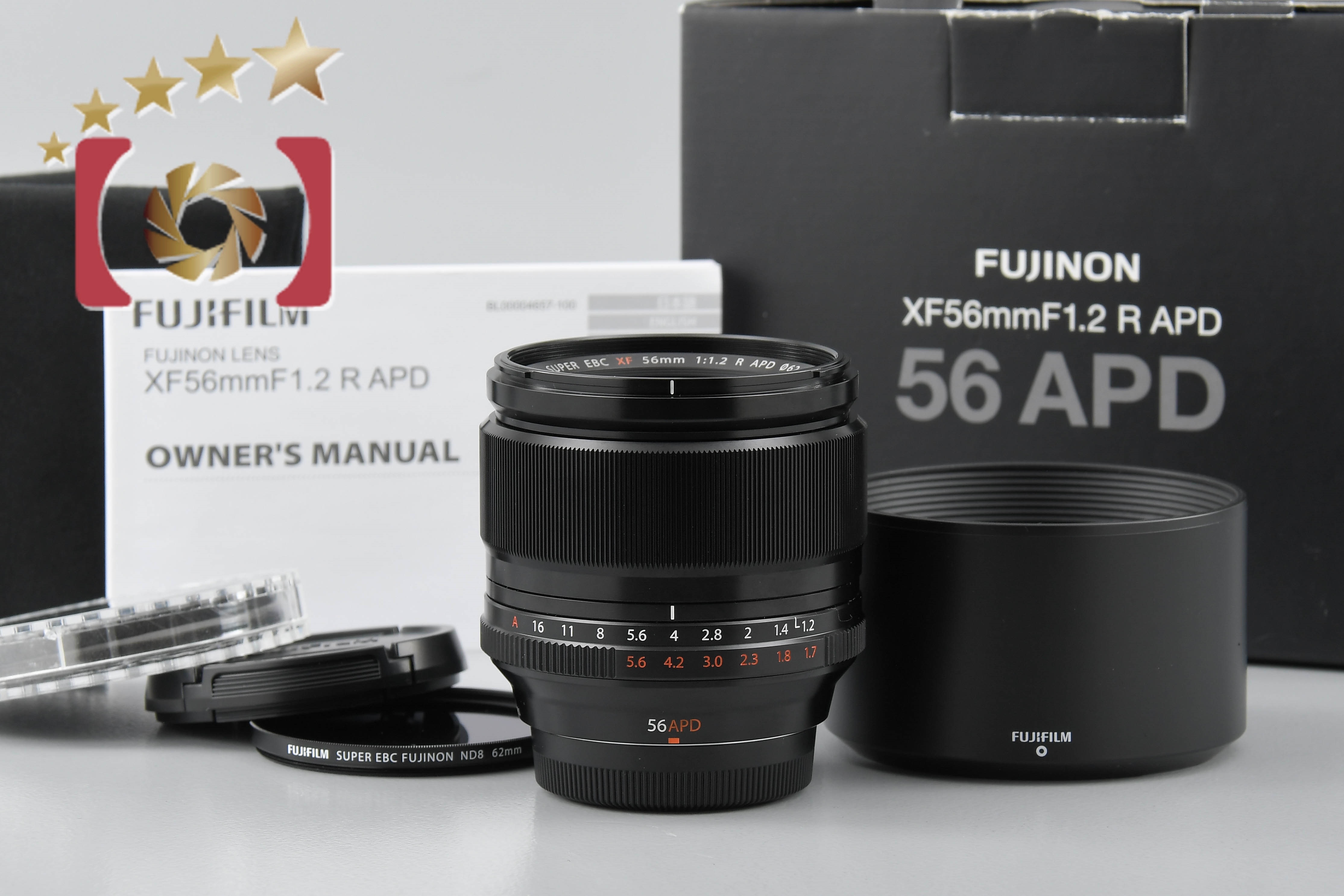 中古】FUJIFILM 富士フイルム XF 56mm f/1.2 R APD 元箱付き | 中古