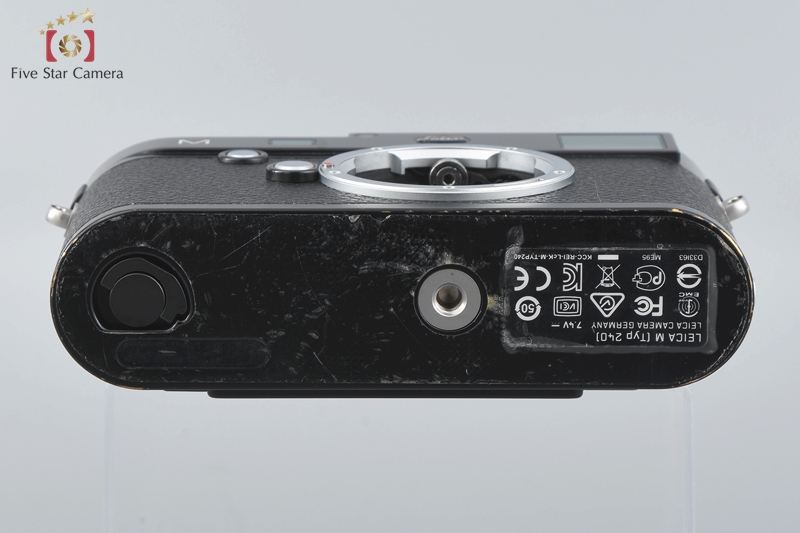 【中古】Leica ライカ M TYP 240 ブラックペイント デジタルレンジファインダーカメラ 元箱付き |  中古カメラ・フィルムカメラを中心に取り揃えるファイブスターカメラ