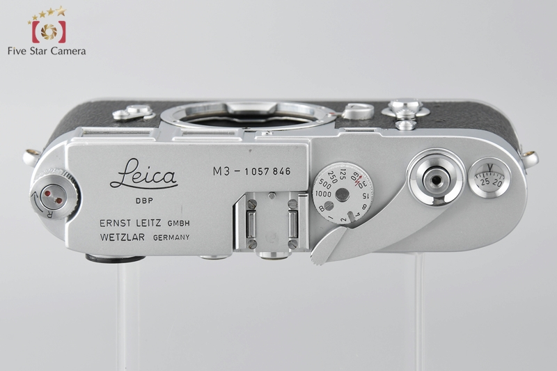 中古】Leica ライカ M3 シングルストローク レンジファインダーカメラ 元箱付き |  中古カメラ・フィルムカメラを中心に取り揃えるファイブスターカメラ