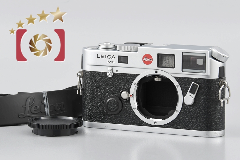 【中古】Leica ライカ M6 TTL 0.72 シルバー レンジファインダーフィルムカメラ |  中古カメラ・フィルムカメラを中心に取り揃えるファイブスターカメラ