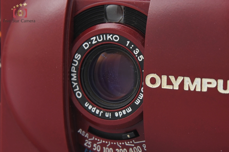 【中古】OLYMPUS オリンパス XA2 レッド コンパクトフィルムカメラ | 中古カメラ・フィルムカメラを中心に取り揃えるファイブスターカメラ