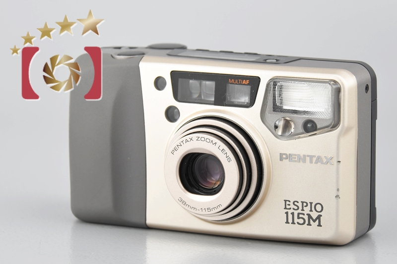 【中古】PENTAX ペンタックス ESPIO 115M コンパクトフィルムカメラ | 中古カメラ・フィルムカメラを中心に取り揃えるファイブスターカメラ