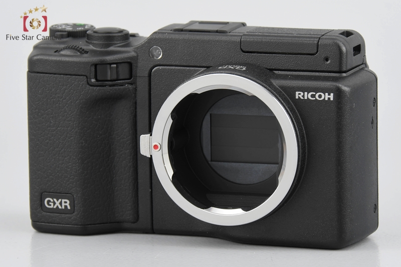 【中古】RICOH リコー GXR + GXR Mount A12 Leica Mマウントユニット |  中古カメラ・フィルムカメラを中心に取り揃えるファイブスターカメラ