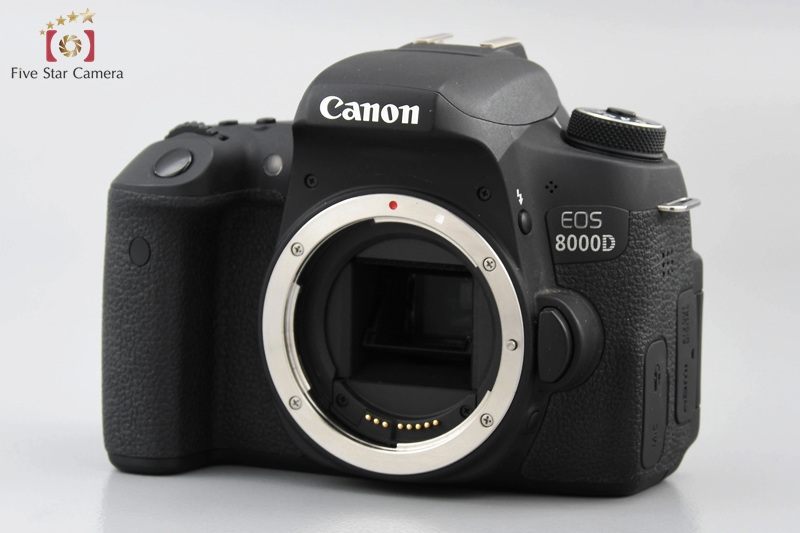 【中古】Canon キヤノン EOS 8000D デジタル一眼レフカメラ | 中古カメラ・フィルムカメラを中心に取り揃えるファイブスターカメラ