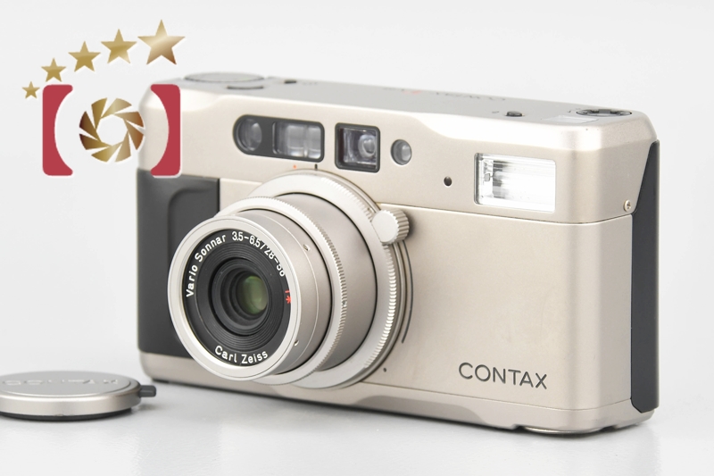 逸品】 コンタックス CONTAX TVS Data Back コンパクトフィルムカメラ 