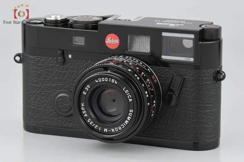 中古】Leica ライカ M6 TTL 0.85 NSH400台限定モデル ブラックペイント 