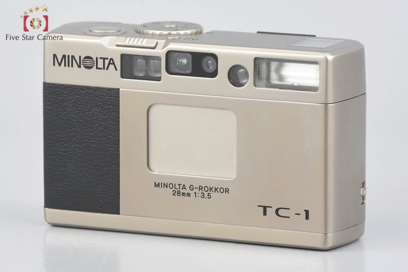 お気に入り】 MINOLTA TC-1 フィルムカメラ フィルムカメラ - www 