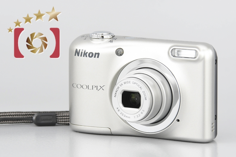 【中古】Nikon ニコン COOLPIX A10 シルバー コンパクトデジタルカメラ | 中古カメラ・フィルムカメラを中心に取り揃えるファイブスターカメラ