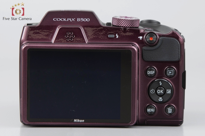 【中古】Nikon ニコン COOLPIX B500 プラム コンパクトデジタルカメラ |  中古カメラ・フィルムカメラを中心に取り揃えるファイブスターカメラ