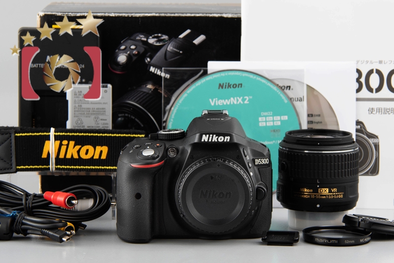 【美品】ニコン Nikon D5300 18-55 VR II レンズキット