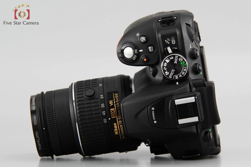 中古】Nikon ニコン D5300 18-55 VR II レンズキット ブラック シャッター回数僅少 元箱付き | 中古カメラ・フィルムカメラ を中心に取り揃えるファイブスターカメラ