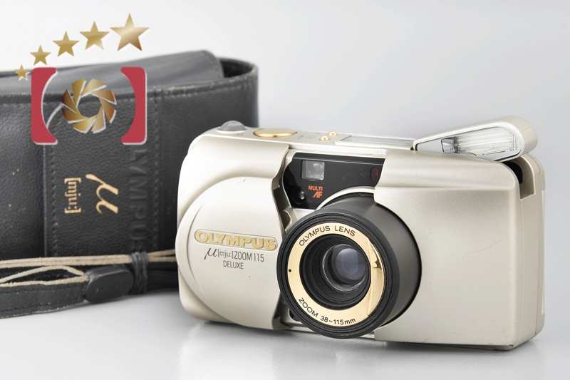 【中古】OLYMPUS オリンパス μ[mju:] ZOOM 115 DELUXE コンパクトフィルムカメラ |  中古カメラ・フィルムカメラを中心に取り揃えるファイブスターカメラ