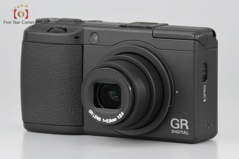 【中古】RICOH リコー GR DIGITAL II コンパクトデジタルカメラ シャッター回数僅少 |  中古カメラ・フィルムカメラを中心に取り揃えるファイブスターカメラ