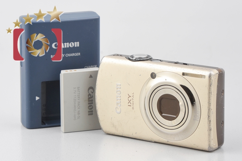 中古】Canon キヤノン IXY Digital 920 IS ゴールド コンパクト