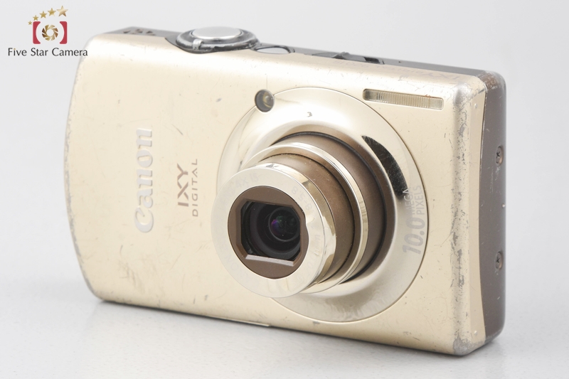 【中古】Canon キヤノン IXY Digital 920 IS ゴールド コンパクトデジタルカメラ |  中古カメラ・フィルムカメラを中心に取り揃えるファイブスターカメラ