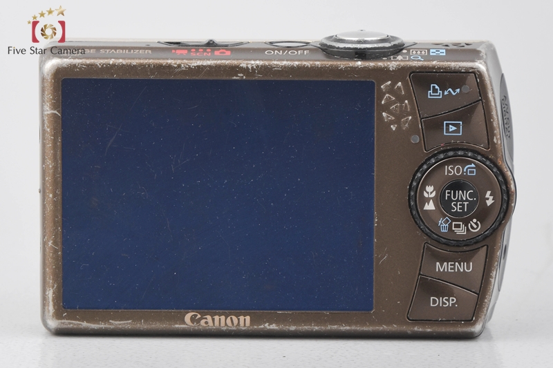 【中古】Canon キヤノン IXY Digital 920 IS ゴールド コンパクトデジタルカメラ |  中古カメラ・フィルムカメラを中心に取り揃えるファイブスターカメラ