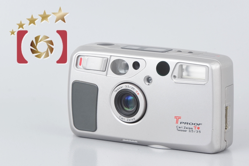 【中古】KYOCERA 京セラ T PROOF コンパクトフィルムカメラ | 中古カメラ・フィルムカメラを中心に取り揃えるファイブスターカメラ