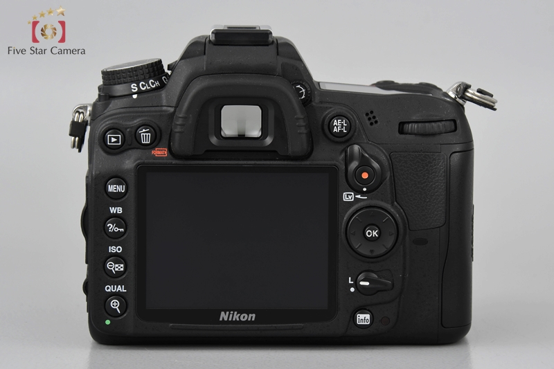 【中古】Nikon ニコン D7000 18-105 VR レンズキット | 中古カメラ・フィルムカメラを中心に取り揃えるファイブスターカメラ