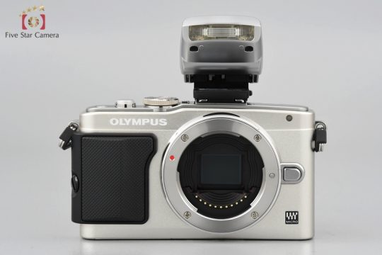 【中古】OLYMPUS オリンパス PEN Lite E-PL5 レンズキット シルバー 元箱付き シャッター回数僅少 |  中古カメラ・フィルムカメラを中心に取り揃えるファイブスターカメラ