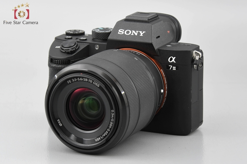 中古】SONY ソニー α7III ILCE-7M3K ズームレンズキット | 中古カメラ ...