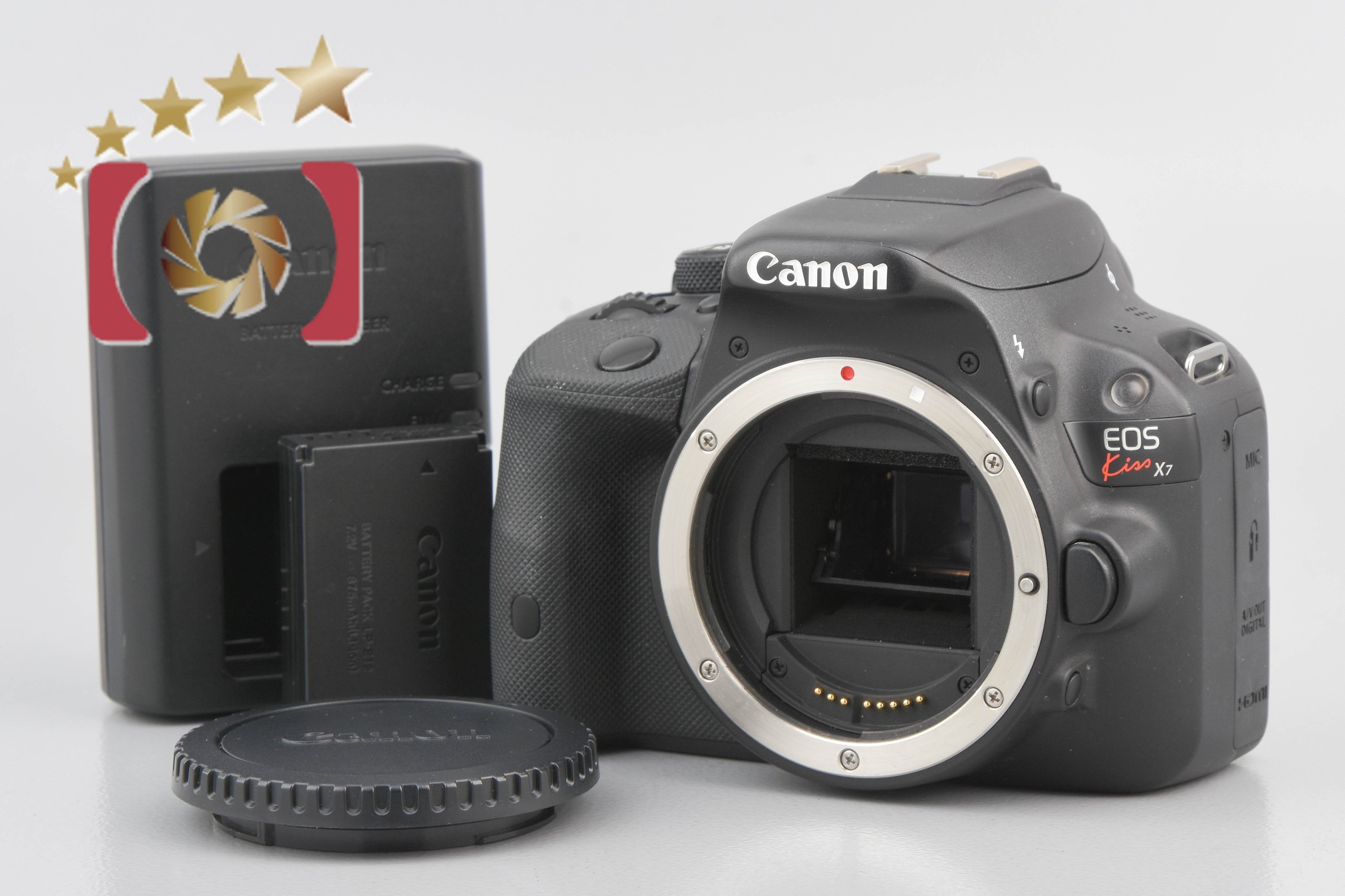 【中古】Canon キヤノン EOS Kiss X7 デジタル一眼レフカメラ | 中古カメラ・フィルムカメラを中心に取り揃えるファイブスターカメラ