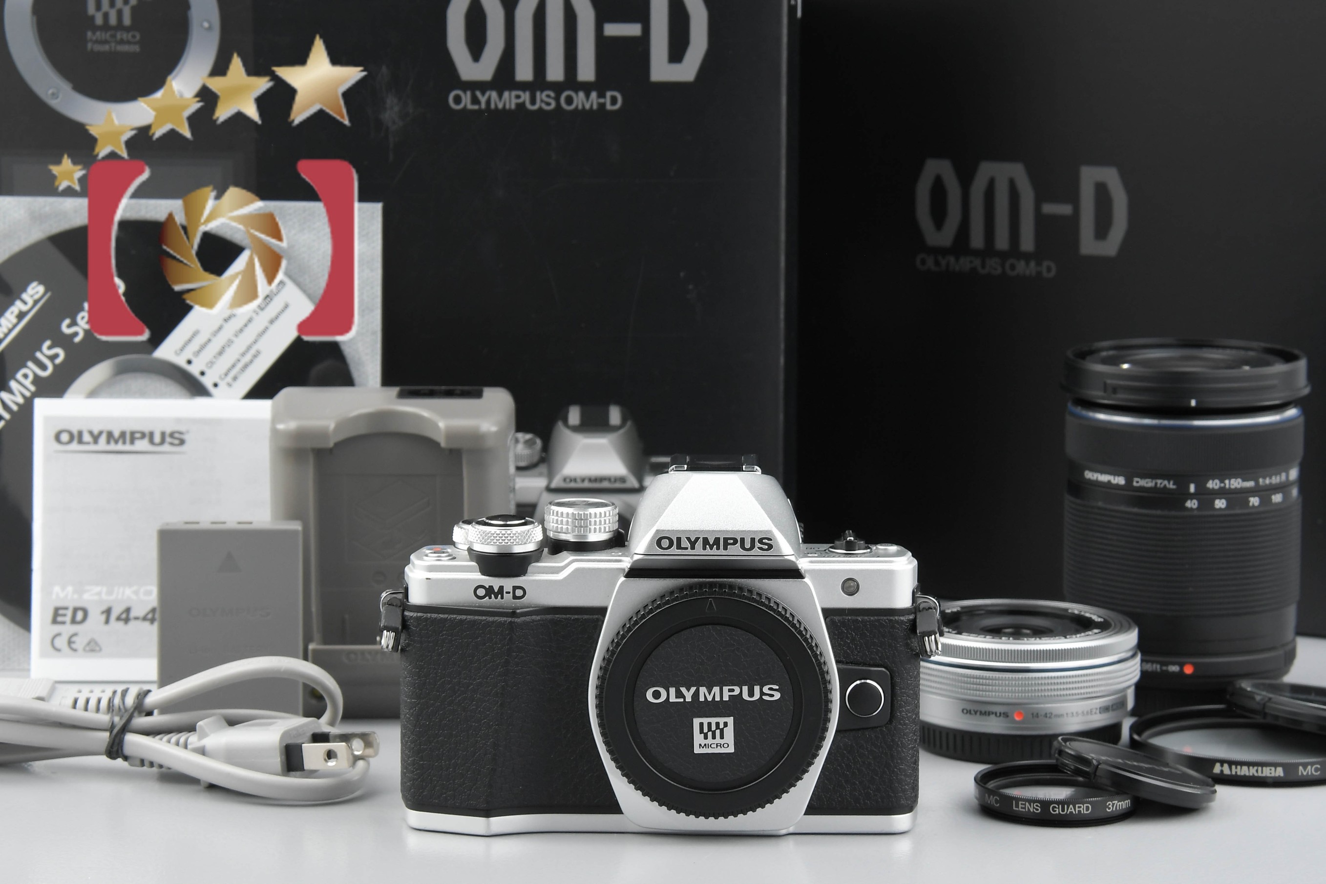 OM-D E-M10 MARK 2 EZ ダブルズームキット シルバー-