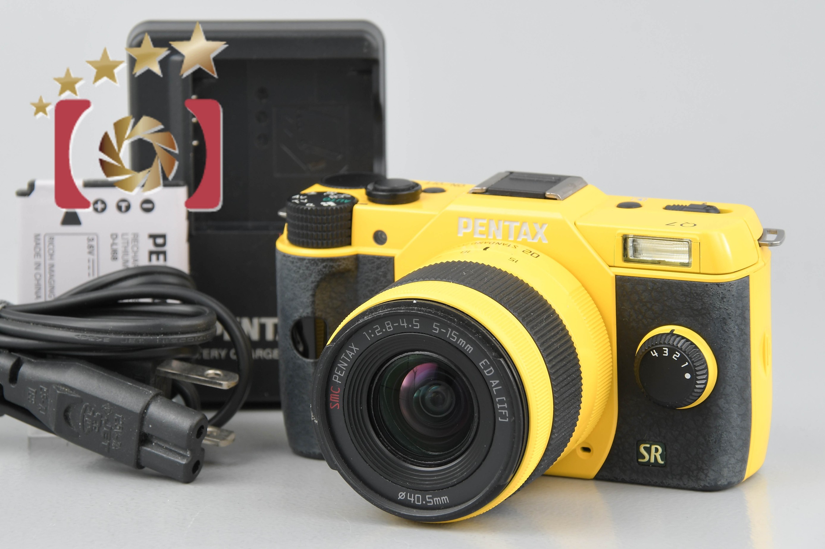 中古】PENTAX ペンタックス Q7 イエロー ズームレンズキット | 中古