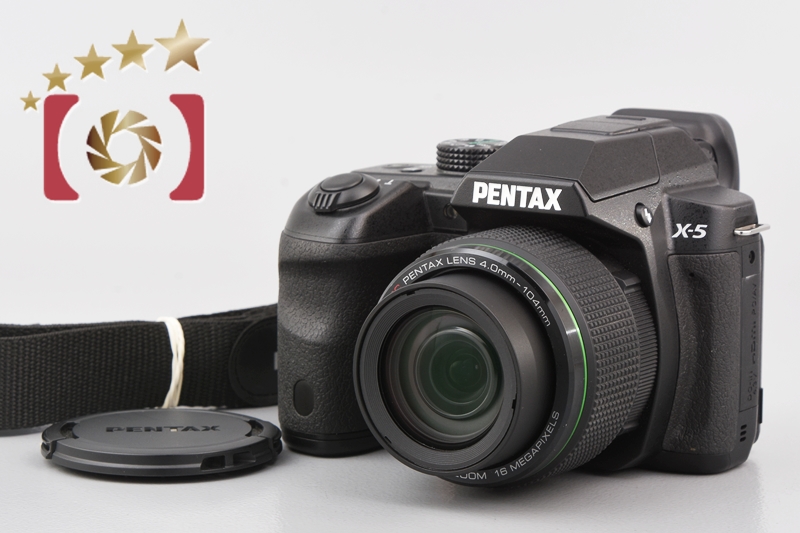 PENTAX ペンタックス X-5 ブラック コンパクトデジタルカメラ