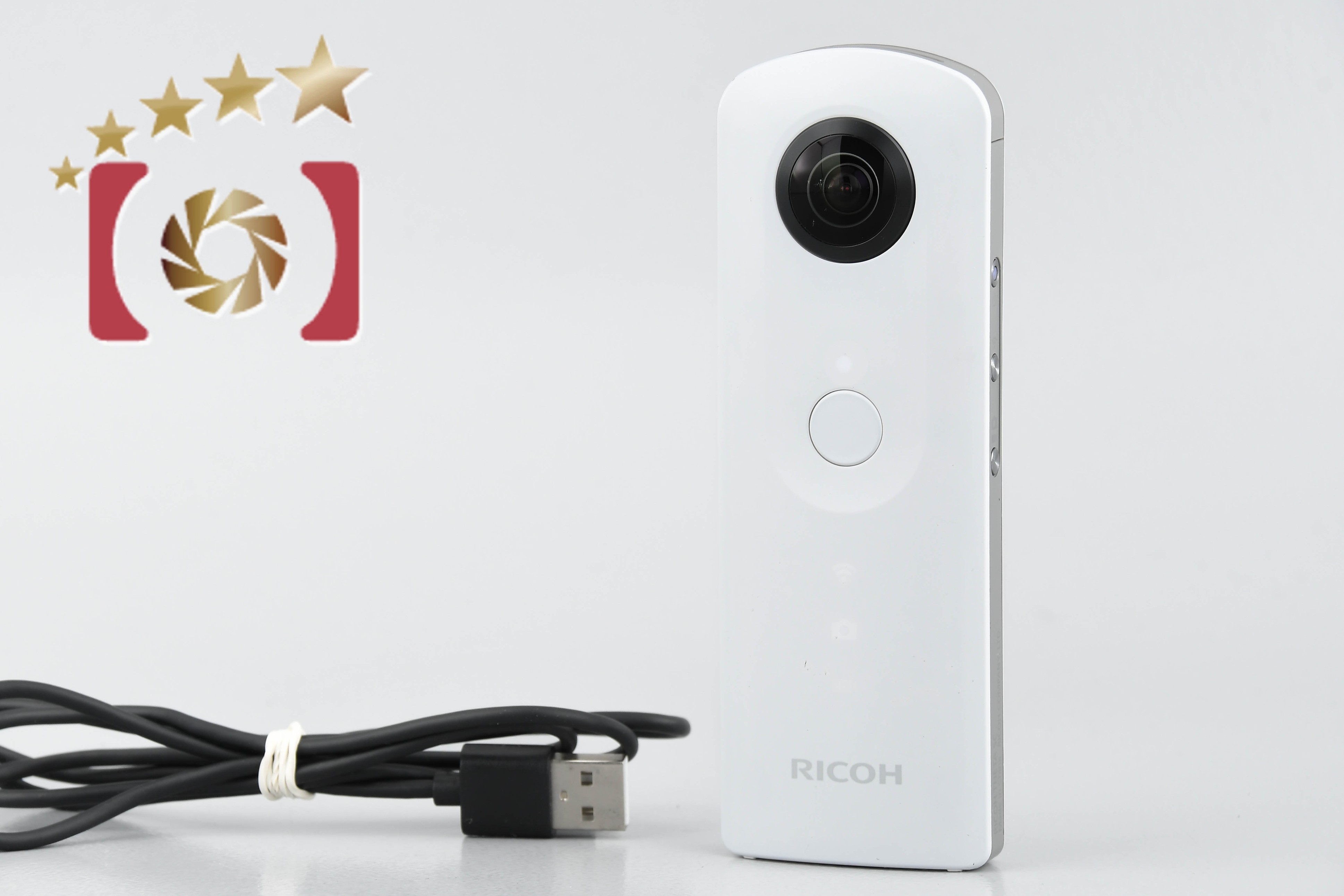 中古】RICOH リコー THETA SC ホワイト 360度カメラ | 中古カメラ