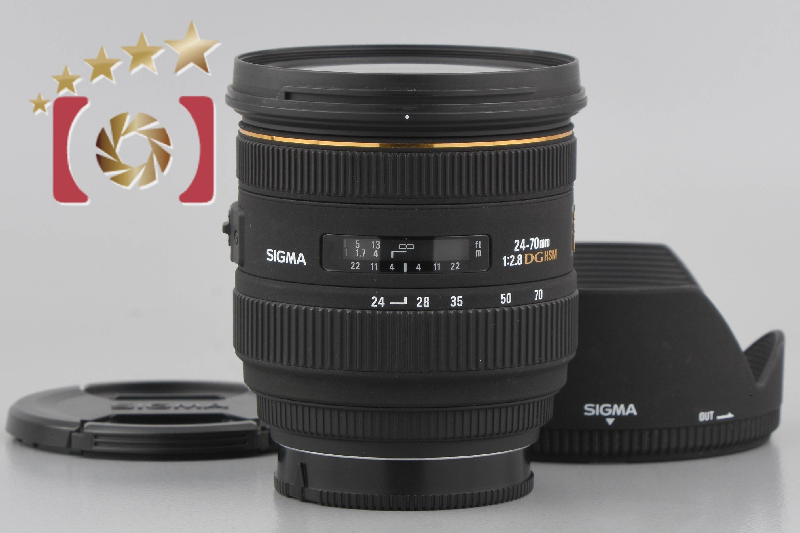 【中古】SIGMA シグマ 24-70mm f/2.8 EX DG HSM ソニー/ミノルタAマウント用 |  中古カメラ・フィルムカメラを中心に取り揃えるファイブスターカメラ