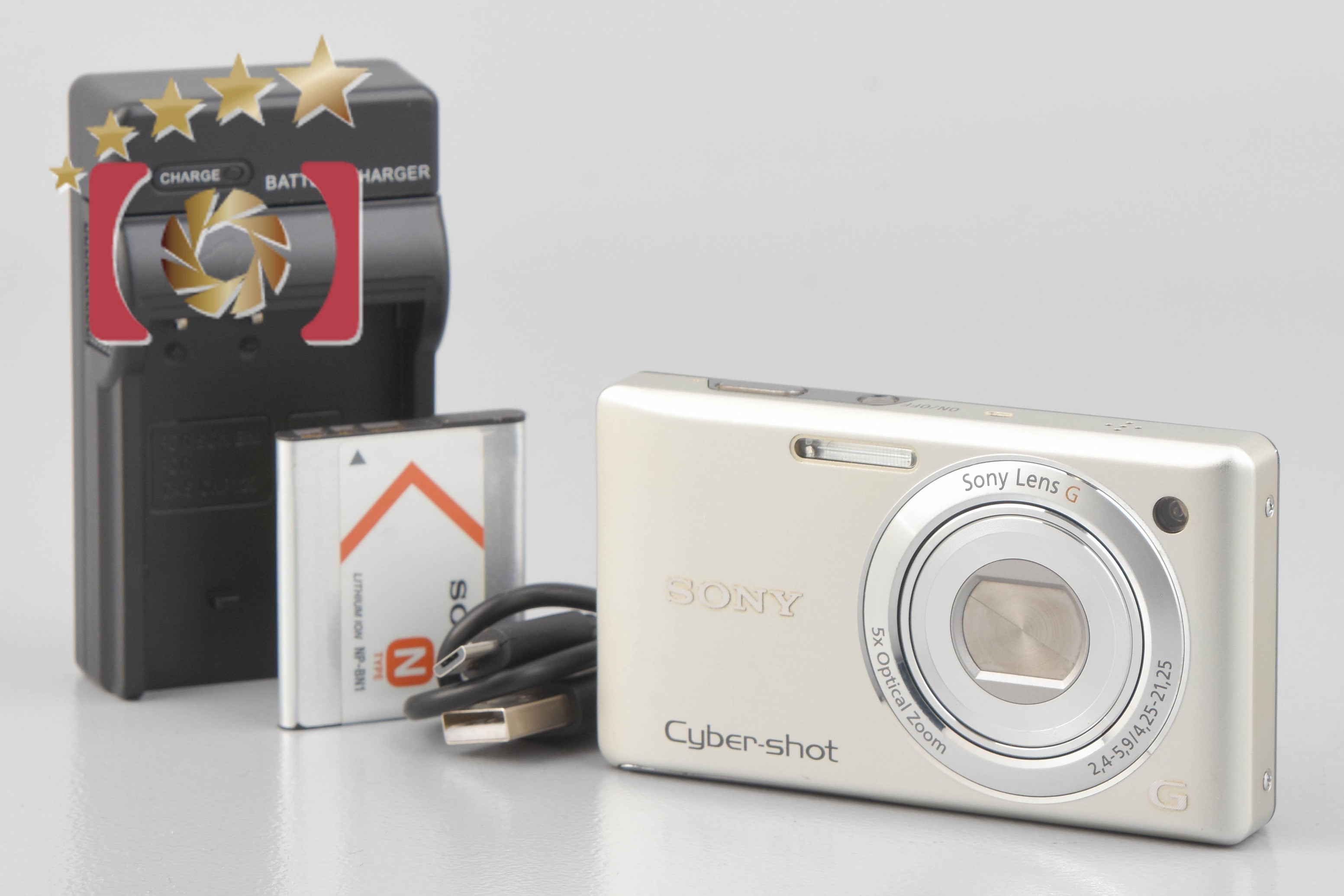 中古】SONY ソニー Cyber-shot DSC-W380 ゴールド コンパクトデジタル