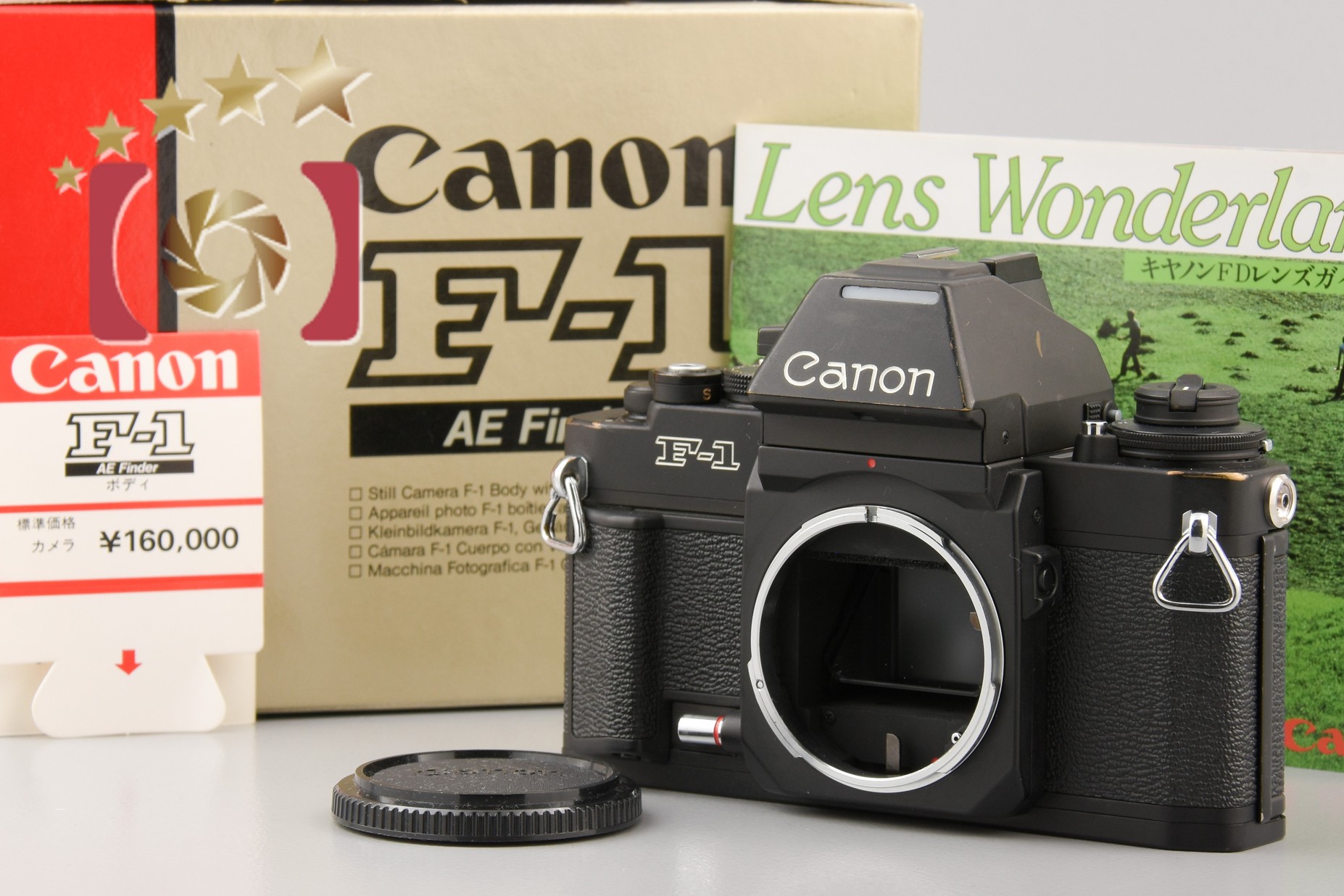 17,100円Canon NEW F-1 AE 35mm フィルム一眼レフカメラ ボディ