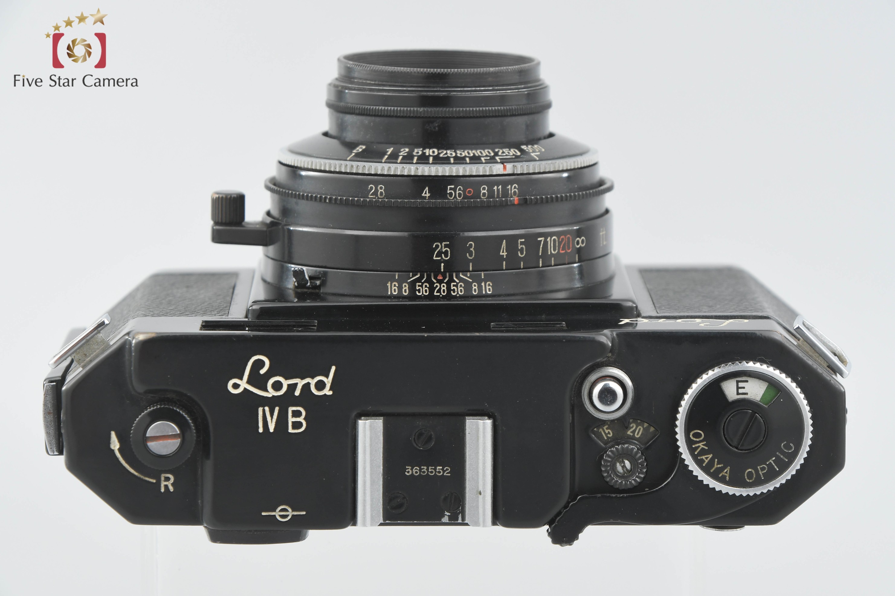 【中古】Lord ロード 岡谷光学 IV B レンジファインダーフィルムカメラ | 中古カメラ・フィルムカメラを中心に取り揃えるファイブスターカメラ