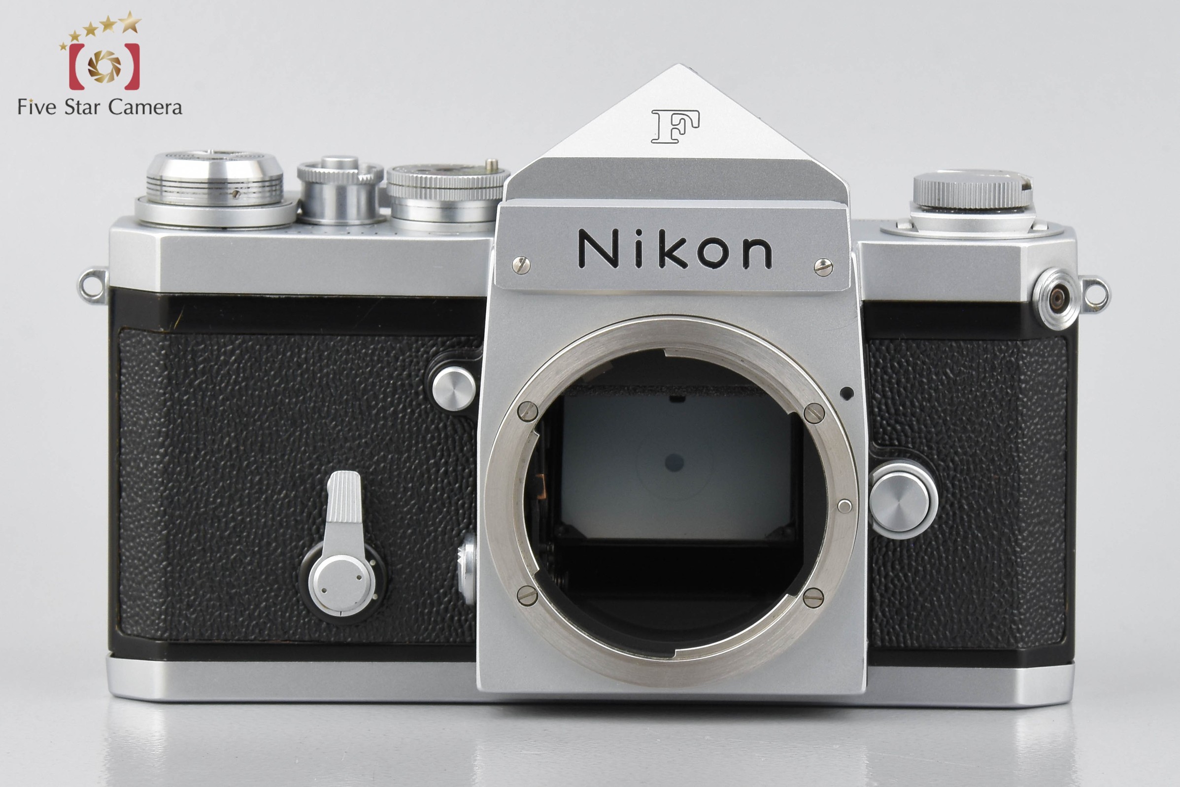 中古】Nikon ニコン F アイレベル 中期 シルバー フィルム一眼レフカメラ | 中古カメラ・フィルムカメラを中心に取り揃えるファイブスターカメラ