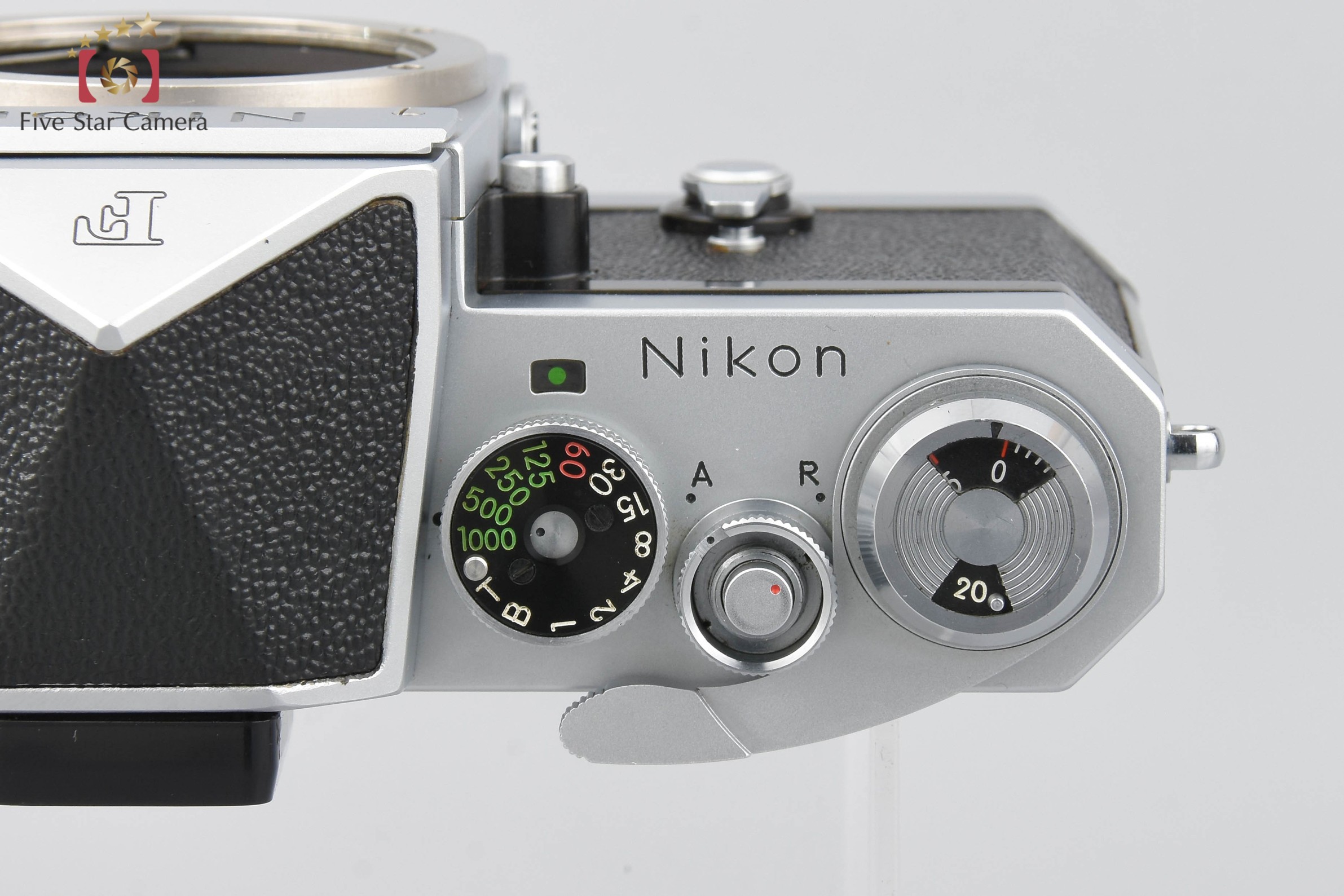 【中古】Nikon ニコン F アイレベル 中期 シルバー フィルム一眼レフカメラ | 中古カメラ・フィルムカメラを中心に取り揃えるファイブスターカメラ