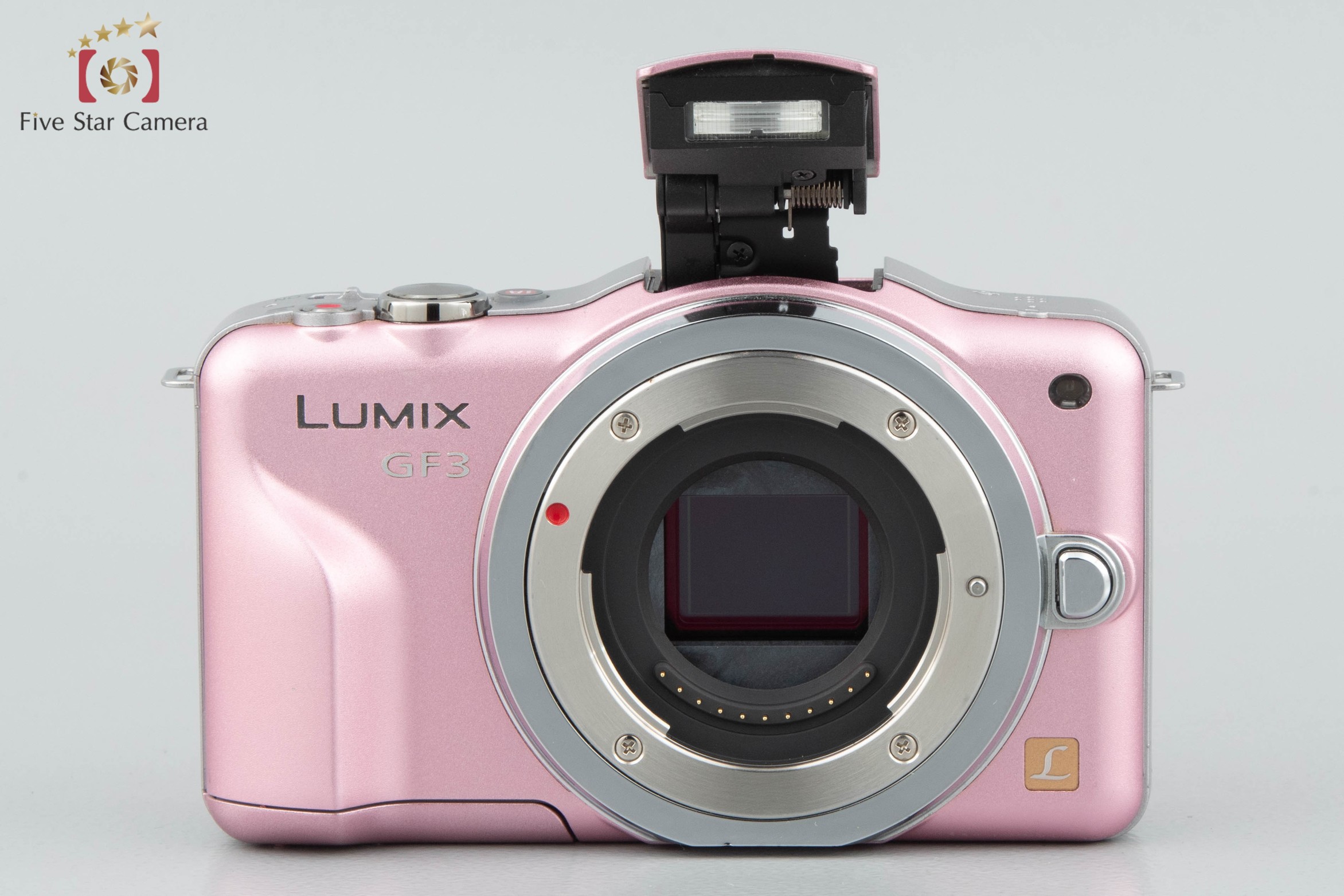 中古】Panasonic パナソニック LUMIX DMC-GF3 フェアリーピンク +