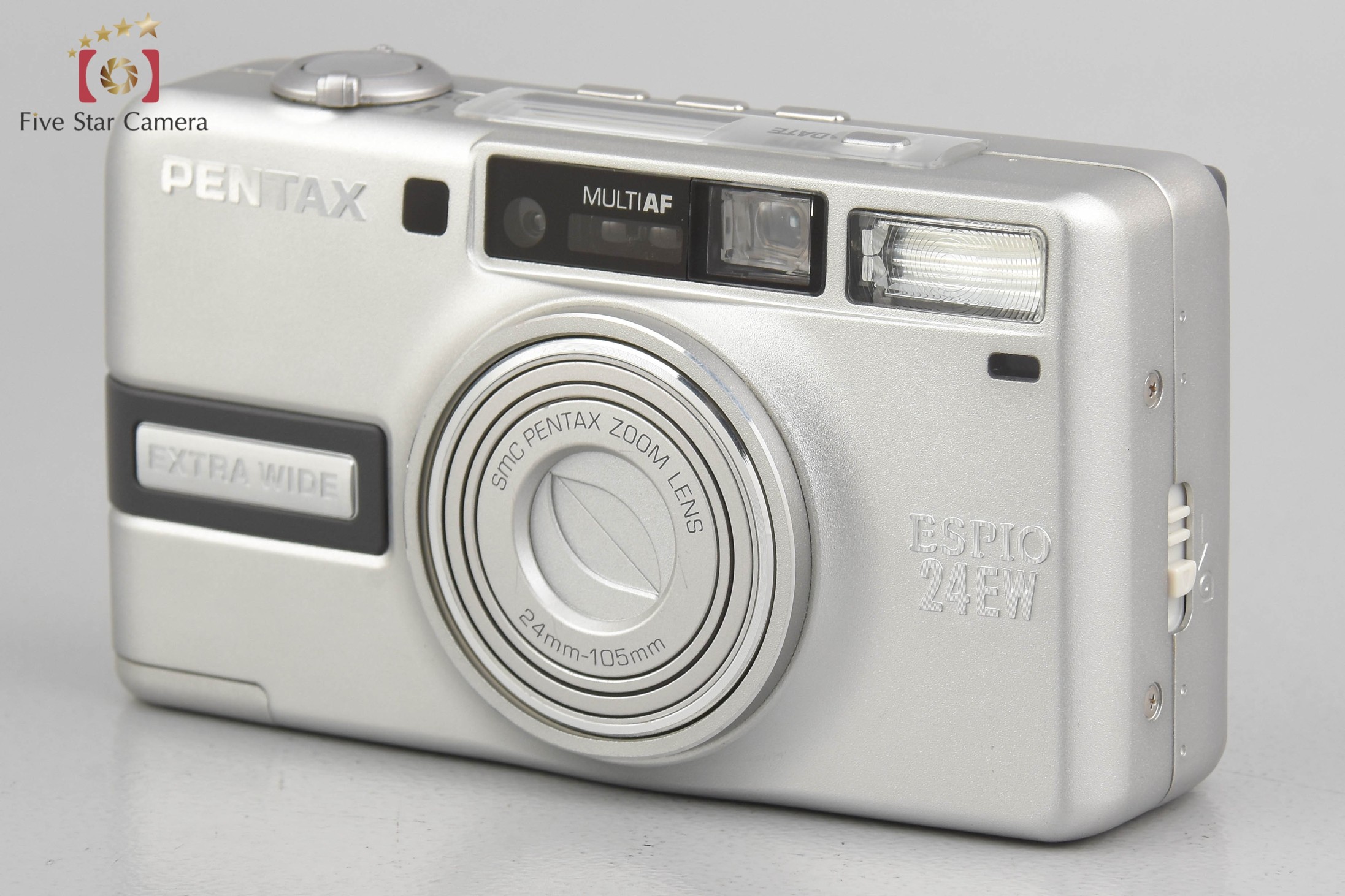 【中古】PENTAX ペンタックス ESPIO 24EW シルバー コンパクトフィルムカメラ |  中古カメラ・フィルムカメラを中心に取り揃えるファイブスターカメラ