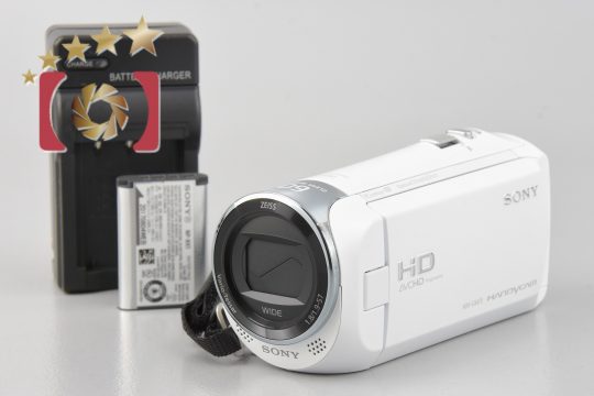 【中古】SONY ソニー HDR-CX470 ホワイト デジタルビデオカメラ | 中古カメラ・フィルムカメラを中心に取り揃えるファイブスターカメラ