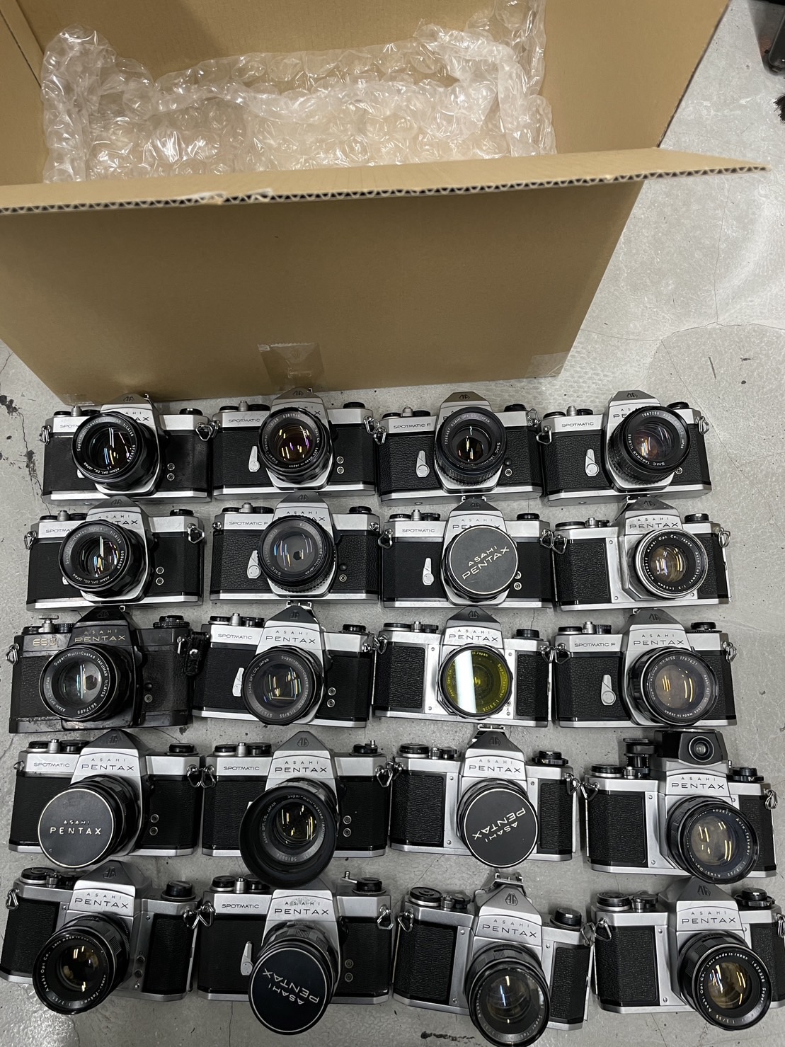 新宿ジャンク館】PENTAX M42マウント フィルム一眼レフ 20台まとめ