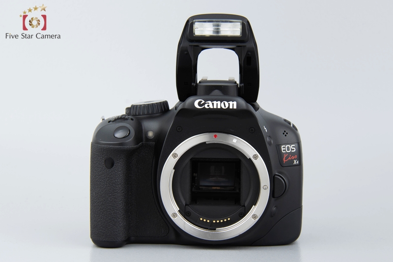 中古】Canon キヤノン EOS Kiss X4 デジタル一眼レフカメラ シャッター回数僅少 | 中古カメラ・フィルムカメラ を中心に取り揃えるファイブスターカメラ