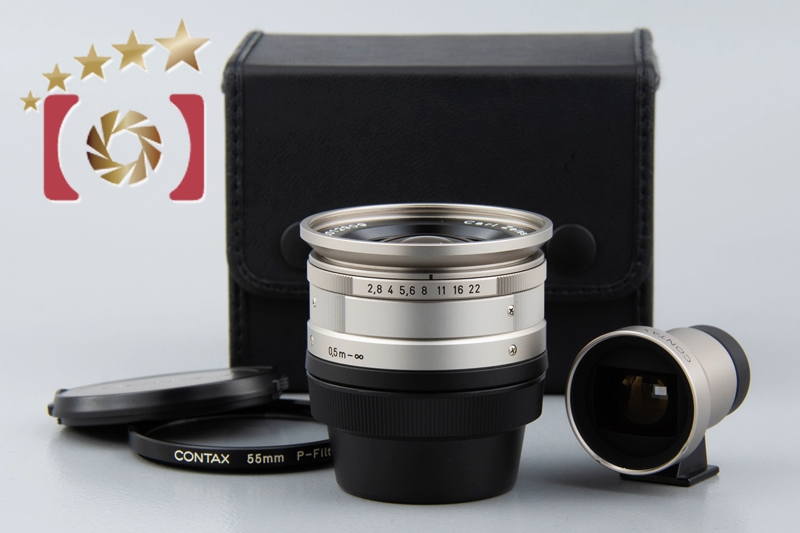 【中古】CONTAX コンタックス Carl Zeiss Biogon 21mm f/2.8 T* + GF-21mm ビューファインダー |  中古カメラ・フィルムカメラを中心に取り揃えるファイブスターカメラ