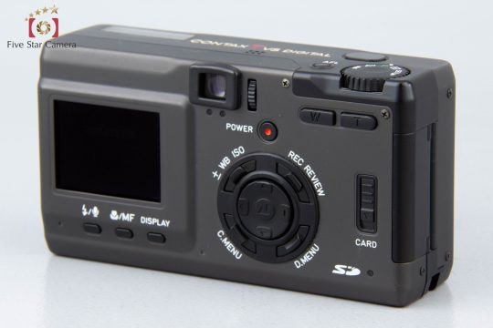 中古】CONTAX コンタックス Tvs DIGITAL チタンブラック コンパクトデジタルカメラ | 中古カメラ・フィルムカメラ を中心に取り揃えるファイブスターカメラ