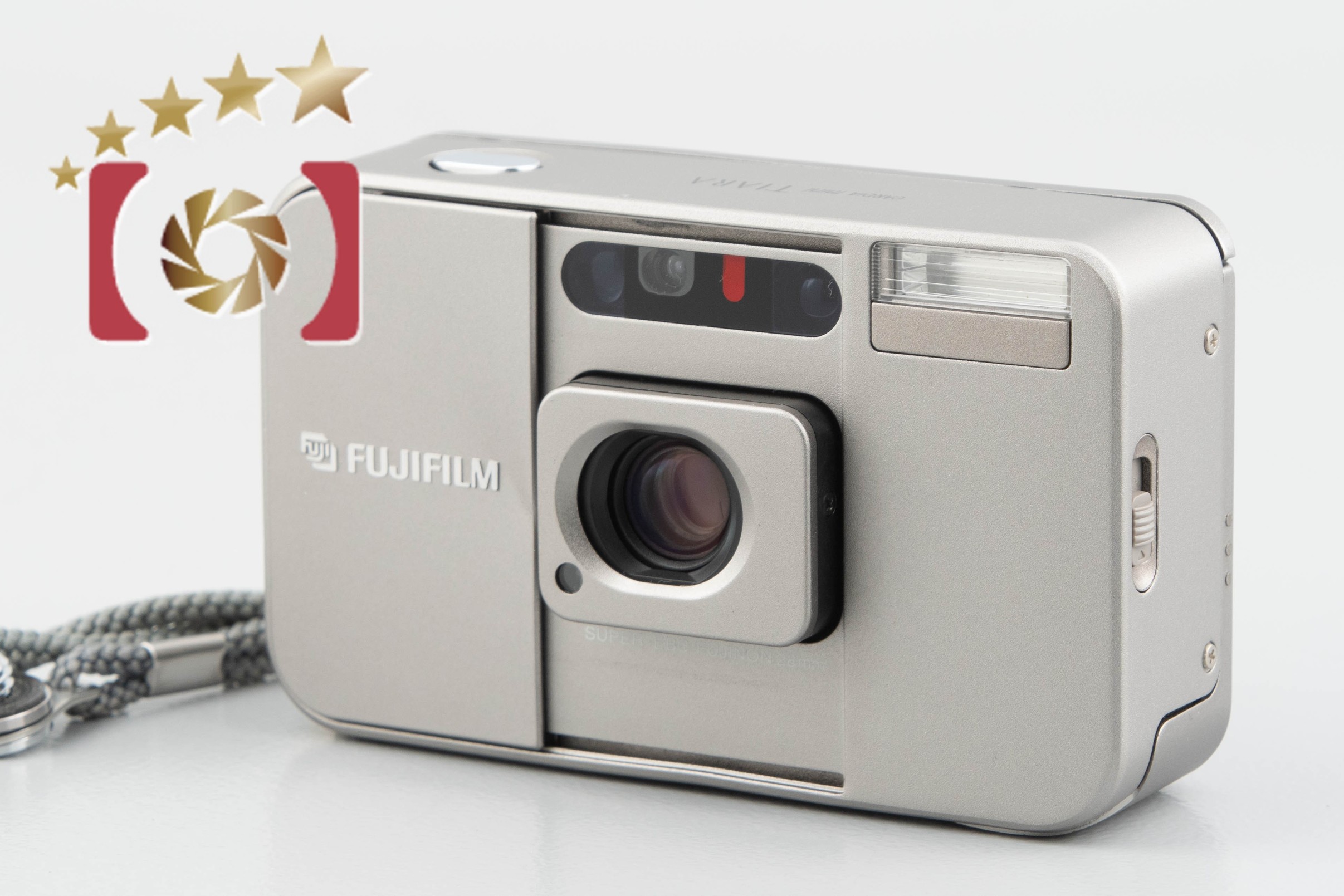 箱ストラップ専用ケース付きです【完動品】FUJIFILM フジフイルム CARDIA TIARA